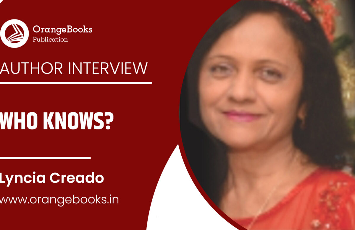 Lyncia Creado Talks About Her Book “WHO KNOWS?”