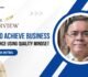 Goutam Mitra Talks About His Book “How to achieve Business Excellence using Quality Mindset”